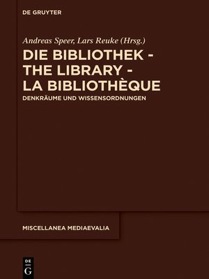cover image of Die Bibliothek – the Library – La Bibliothèque